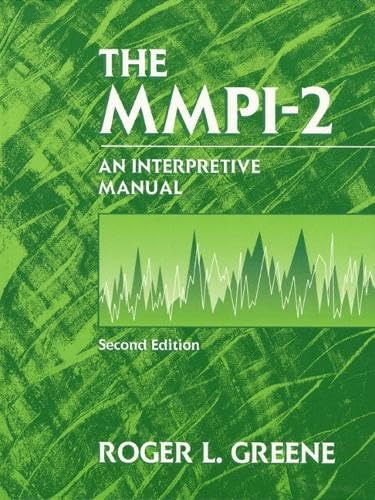 The MMPI-2 Cover