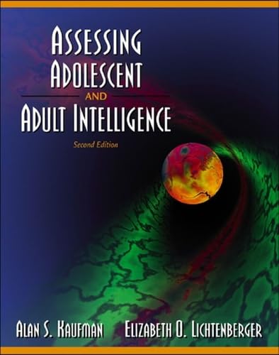 Assessing adolescent and adult intelligence Cover