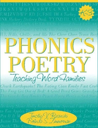 Phonics Poetry Cover
