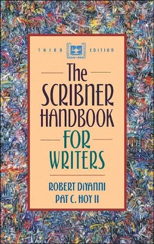 The Scribner handbook for writers Cover