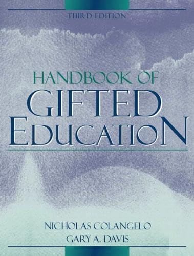 Handbook of gifted education Cover