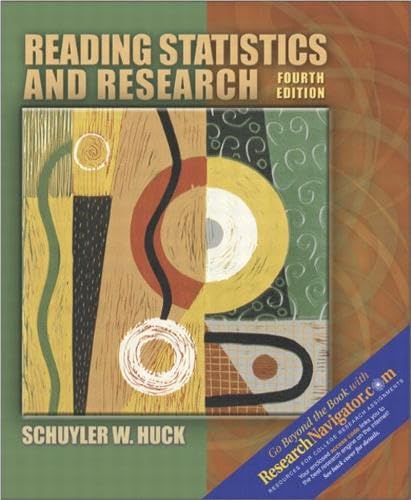 Reading statistics and research. Cover