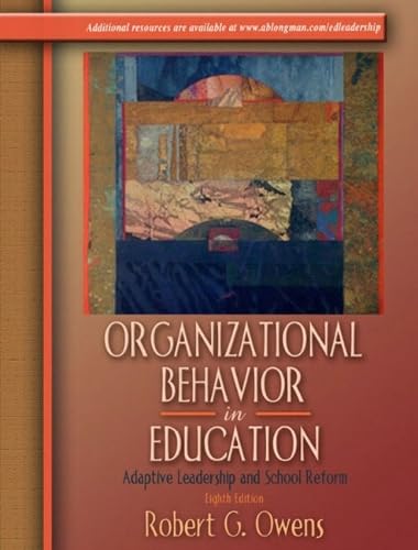 Organizational behavior in education Cover