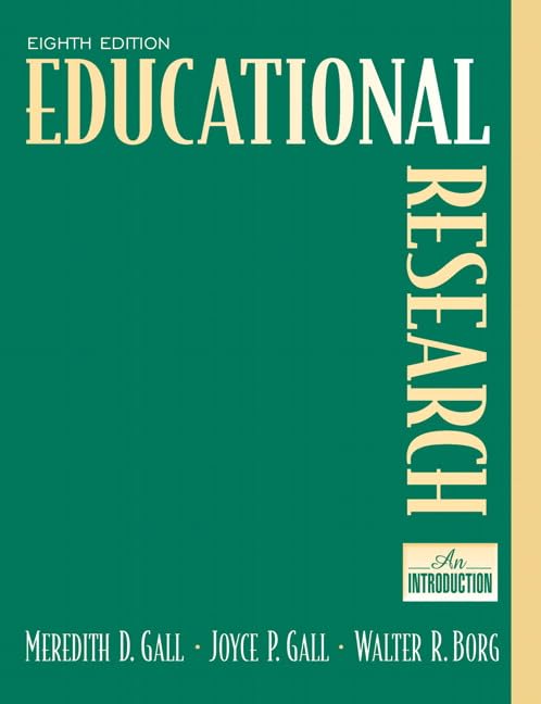 Educational research Cover