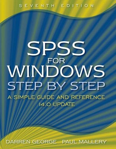 SPSS for Windows Step-by-Step Cover