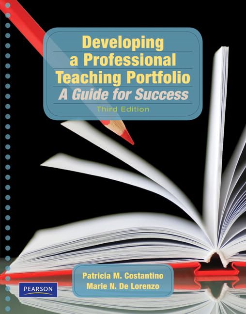 Developing a professional teaching portfolio Cover