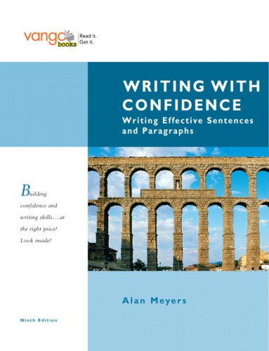 Writing with confidence Cover