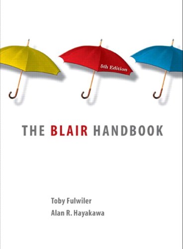 The Blair Handbook Cover