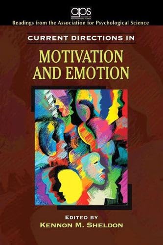 Current directions in motivation and emotion Cover