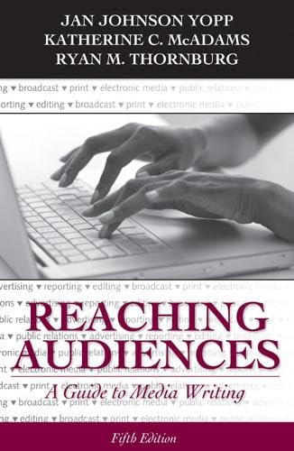 Reaching audiences Cover