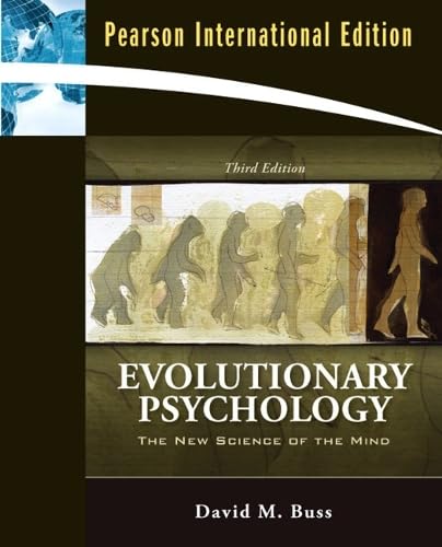 Evolutionary Psychology: The New Science of the Mind Cover
