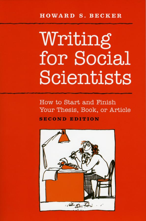 Writing for social scientists Cover
