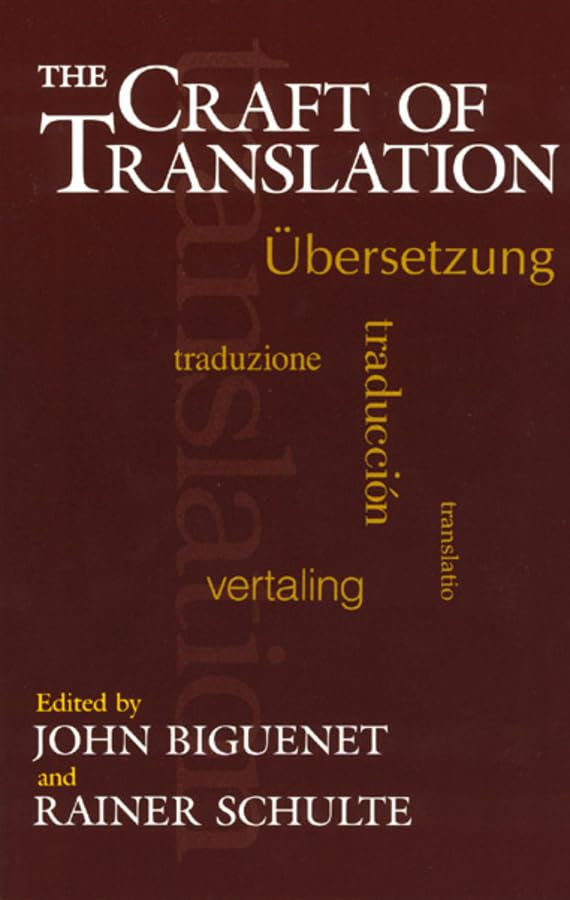 The Craft of translation Cover