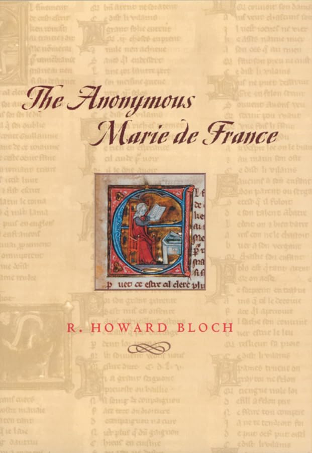 The anonymous Marie de France Cover