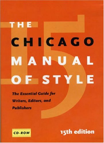 The Chicago manual of style Cover