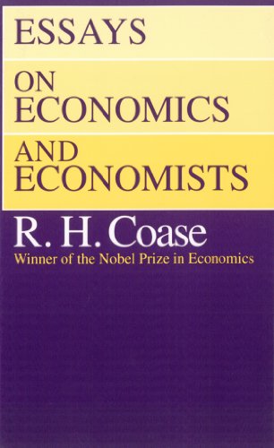 Essays on Economics and Economists Cover