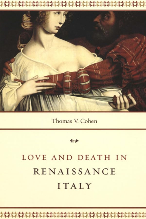 Love and Death in Renaissance Italy Cover