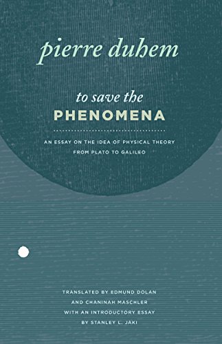 To Save the Phenomena Cover