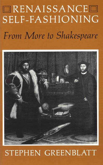 Renaissance self-fashioning Cover
