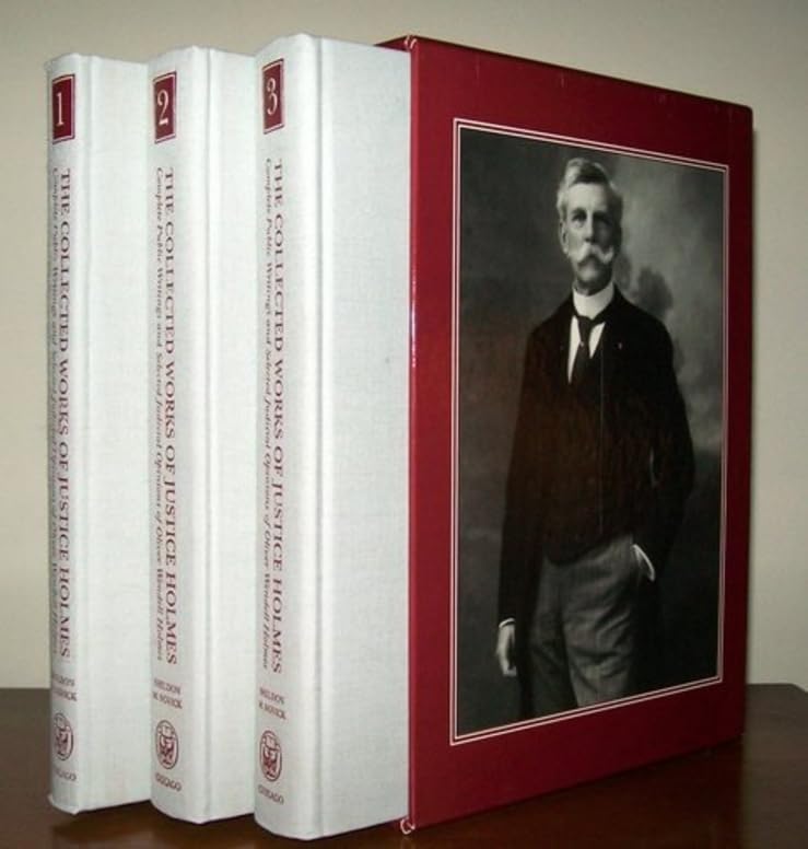The Collected Works of Justice Holmes Cover