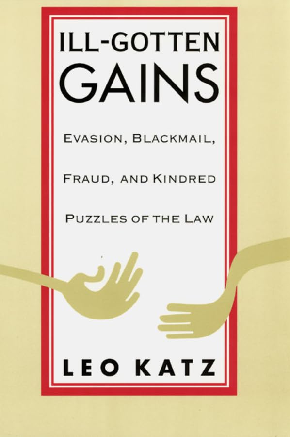 Ill-gotten gains Cover