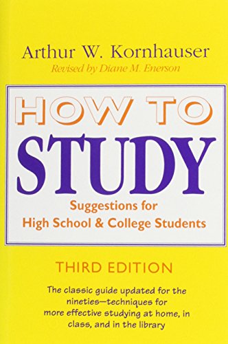 How to study Cover
