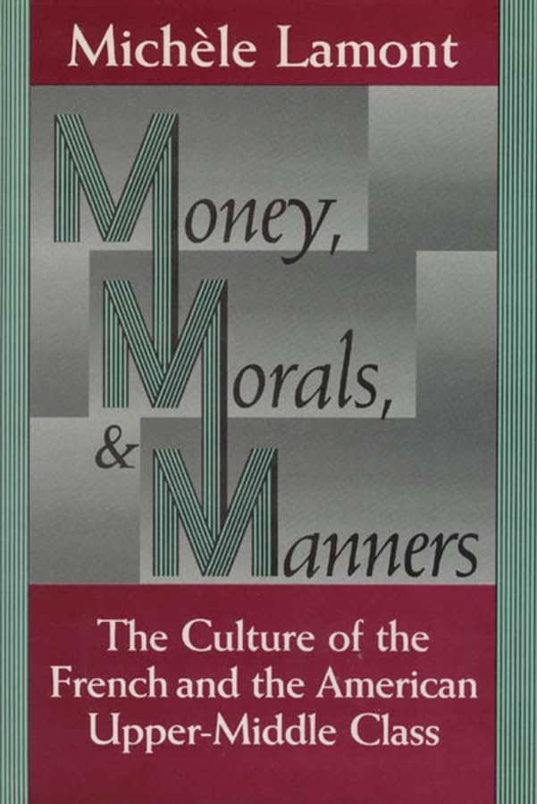 Money, morals, and manners Cover