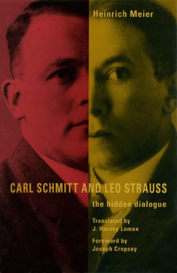 Carl Schmitt and Leo Strauss Cover