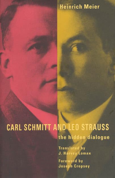 Carl Schmitt & Leo Strauss Cover