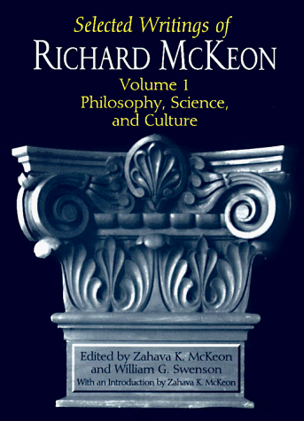 Selected writings of Richard McKeon Cover