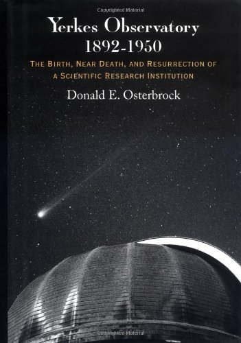 Yerkes Observatory, 1892-1950 Cover