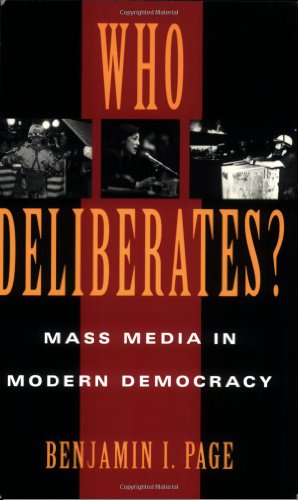 Who deliberates? Cover