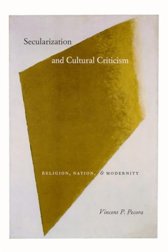 Secularization and cultural criticism Cover