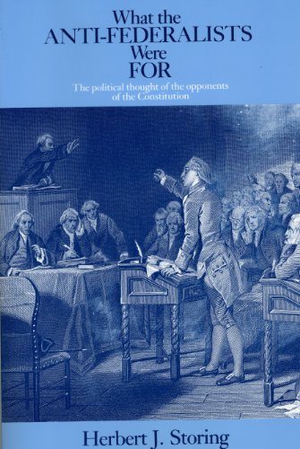 What the Anti-Federalists were for Cover