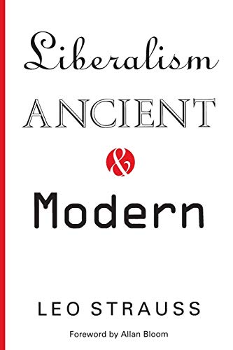 Liberalism ancient and modern Cover