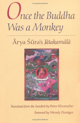 Once the Buddha was a monkey Cover