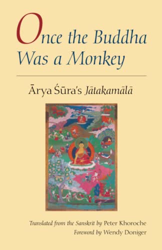 Once the Buddha was a monkey Cover