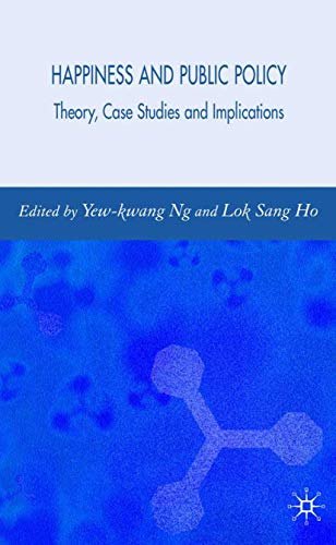 Happiness and Public Policy Cover