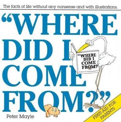 Where Did I Come From? Cover