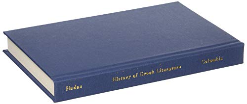 A History of Greek Literature Cover