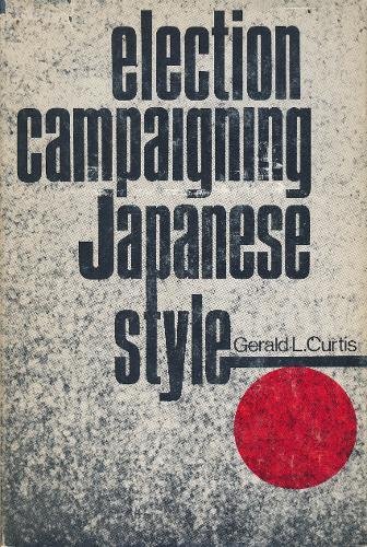 Election campaigning, Japanese style Cover