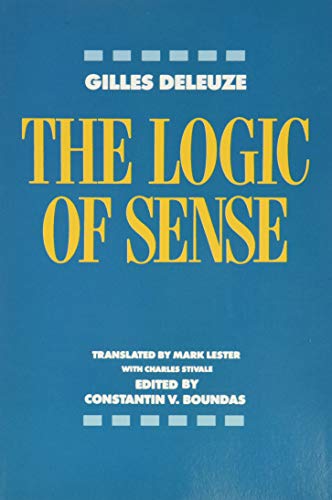 Logic of Sense. Cover
