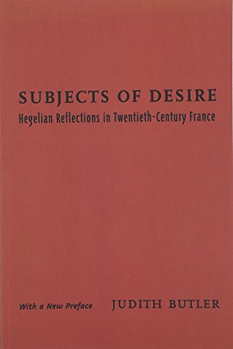 Subjects of desire Cover