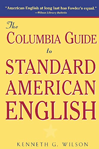 The Columbia Guide to Standard American English Cover