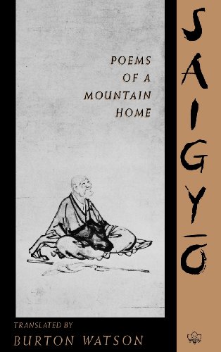 Saigyō, poems of a mountain home Cover
