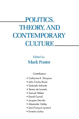 Politics, theory, and contemporary culture Cover