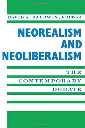 Neorealism and neoliberalism Cover