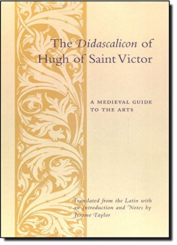 The Didascalicon of Hugh of Saint Victor Cover