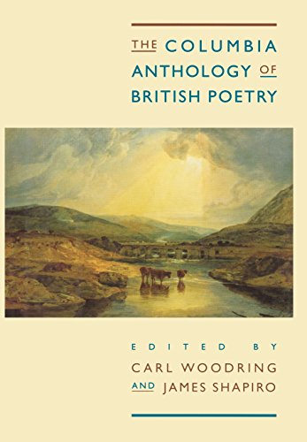 The Columbia anthology of British poetry Cover