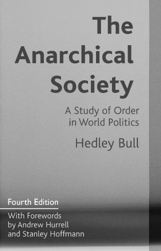 The anarchical society Cover